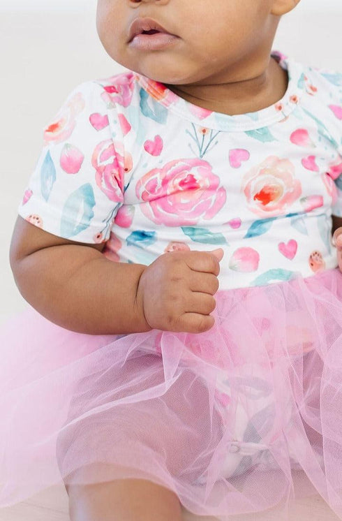 rosettes-tutu-bodysuit Mila &  Rose - Sophia's Style--3-6M--2